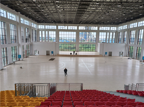 邵陽市湘中職業技術學院體育館